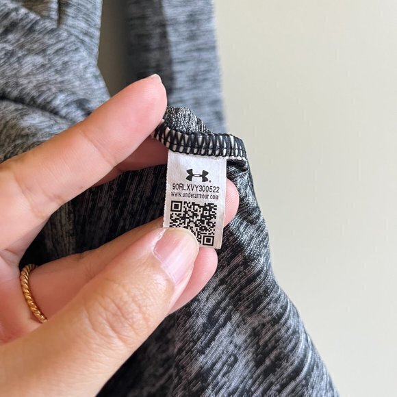 Under Armour Men's UA Tech 1/4 Zip Shirt 1242220 Gray Size S Loose Athletic Run - Picture 3 of 5